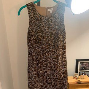JCrew Cheetah Print Dress